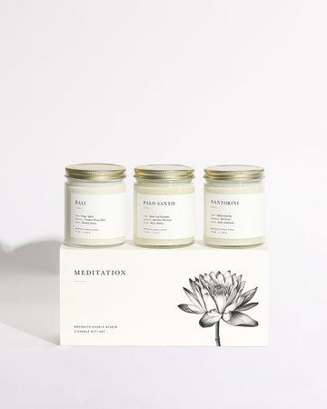 Meditation Candle Gift Set