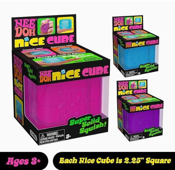 NeeDoh Stress Relief Block Squeeze Game Toys