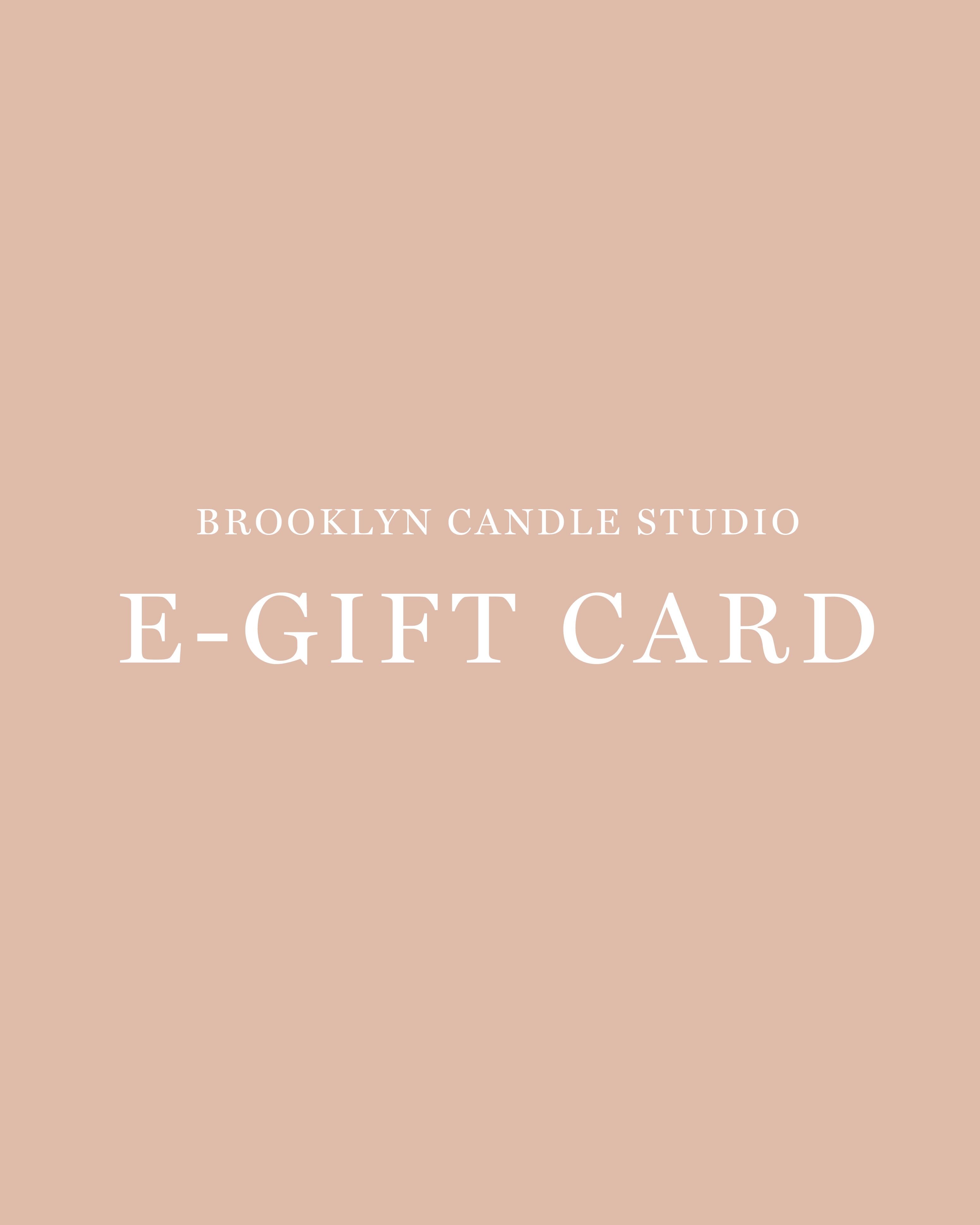 Liqubit Candle Studio e-Gift Card